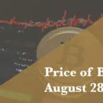 Current price of Bitcoin for Aug. 28, 2026