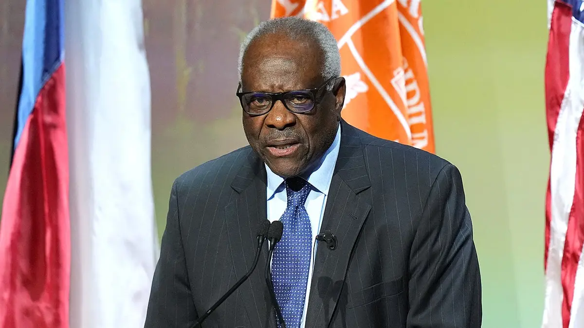 Clarence Thomas chokes up as he reveals promise he made after grandparents’ sudden deaths