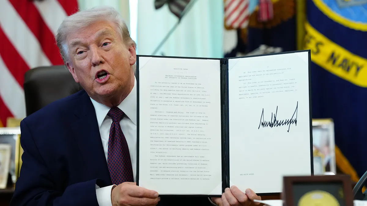 2028 Dem hopeful slaps Trump administration with lawsuit over mail-in voting after major SCOTUS victory