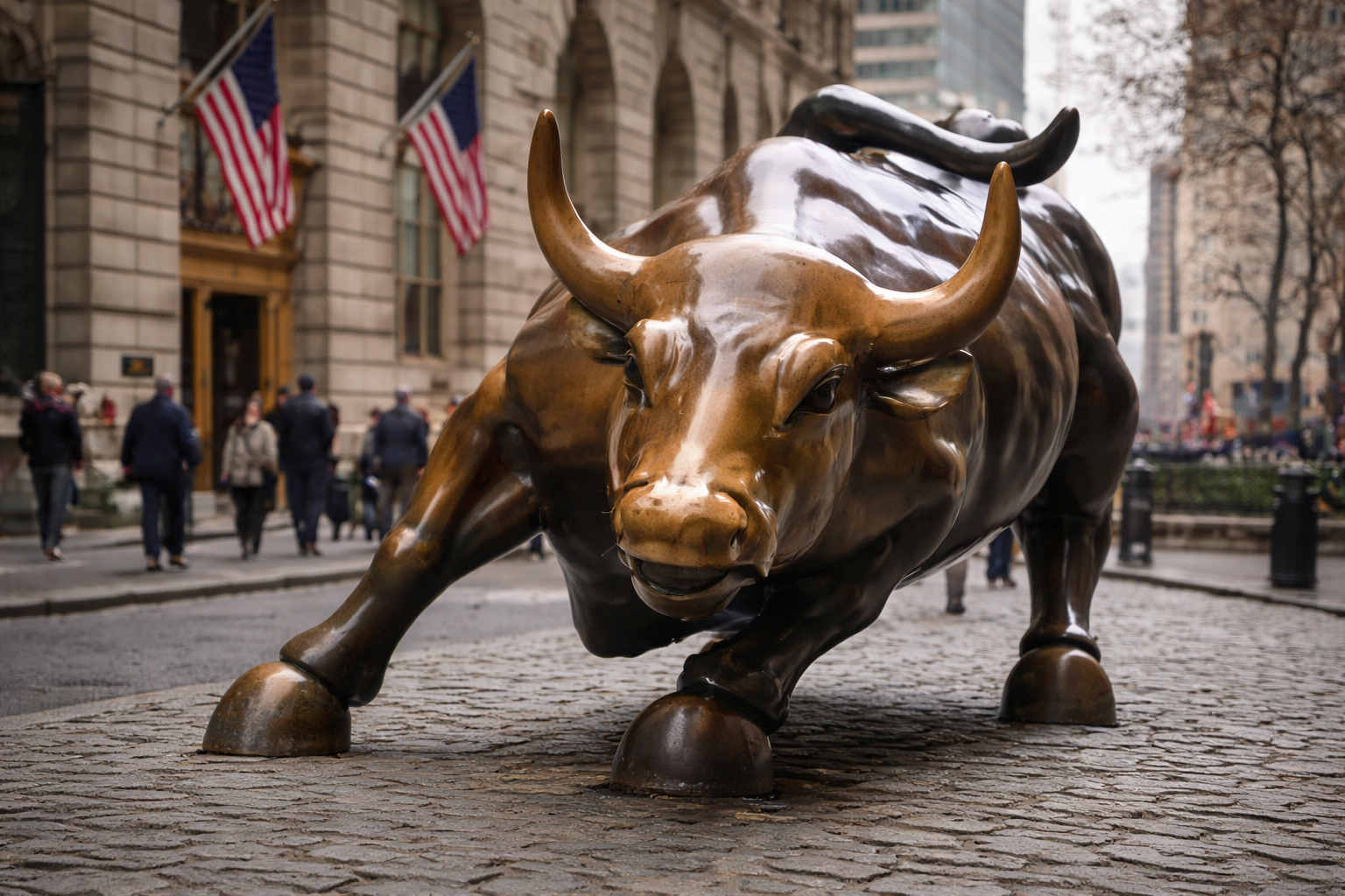 S&P 500 hits record high as AI stocks rise and Treasury yields ease further